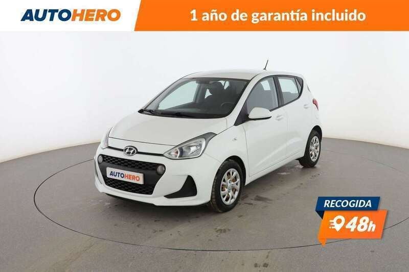 Blanco Usado 2019 Hyundai i10 Utilitario | 9523 € (Precio justo) - Imagen 1/3