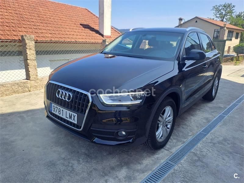 Negro Usado 2013 Audi Q3 Ambition SUV | 16.500 € (Precio justo) - Imagen 1/4