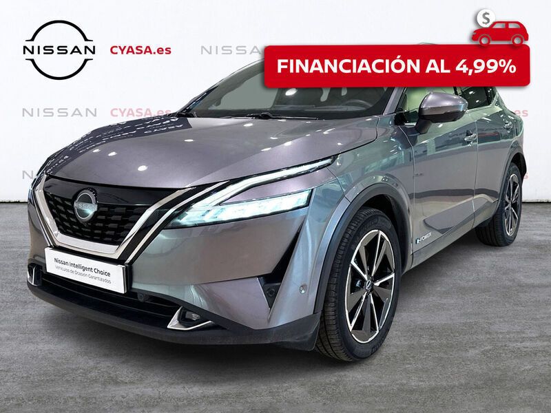 Skyline grey metalizado Usado 2024 Nissan Qashqai Tekna SUV | 32.500 € (Precio justo) - Imagen 1/4