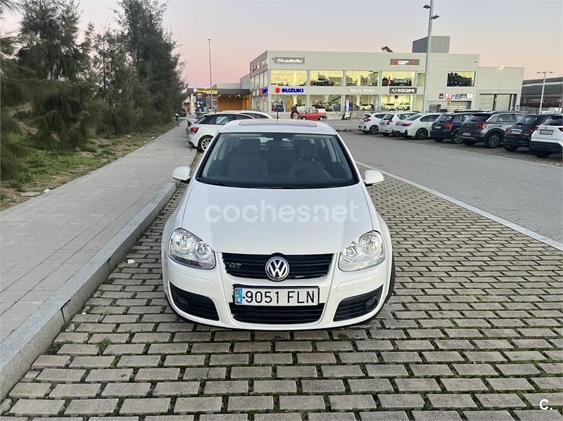 Usado VW Golf V GT 170 CV (125 kW) 2007 Blanco Berlina