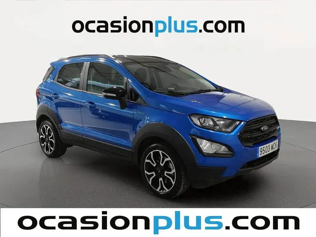 Usado Ford Ecosport Active 125 CV (91 kW) 2022 Azul SUV