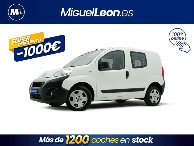Blanco Usado 2023 Fiat Fiorino Monovolumen | 16.985 € (Caro) - Imagen 1/3