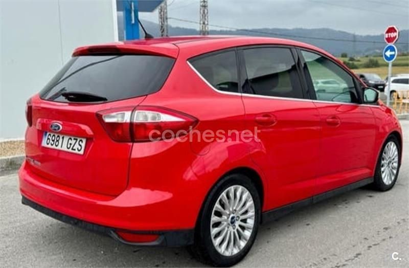 Usado Ford C-MAX Titanium 115 CV (84 kW) 2010 Rojo Monovolumen