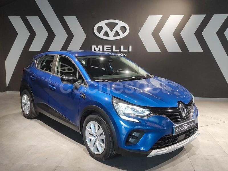 Usado Renault Captur Intens 91 CV (66 kW) 2022 Azul SUV