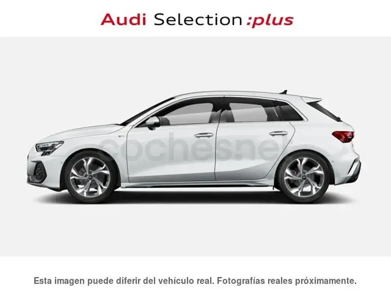 Usado Audi A3 S-Line 150 CV (110 kW) 2025 Blanco Berlina