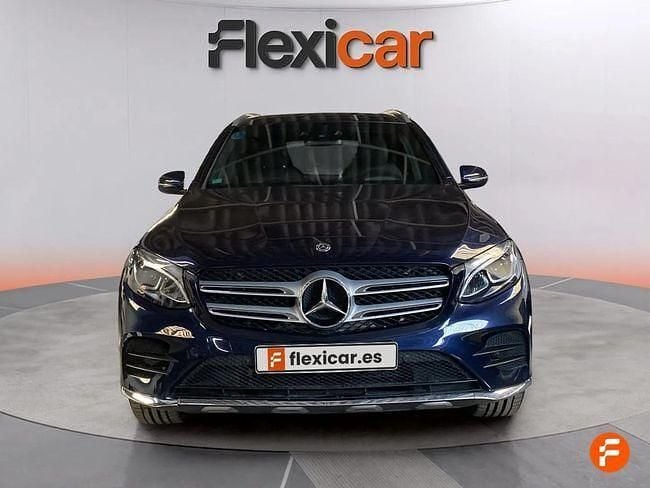 Usado Mercedes GLC350 320 CV (235 kW) 2017 Azul SUV