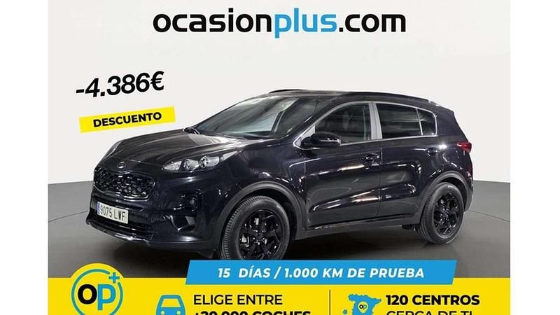 Usado Kia Sportage 136 CV (100 kW) 2022 Negro SUV
