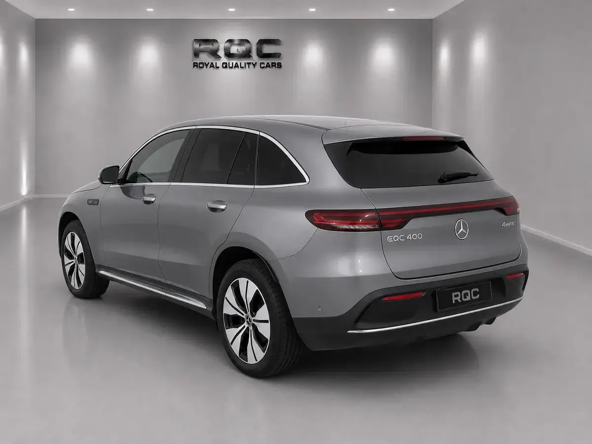 Usado Mercedes EQC400 300 kW (408 CV) 2021 Gris SUV