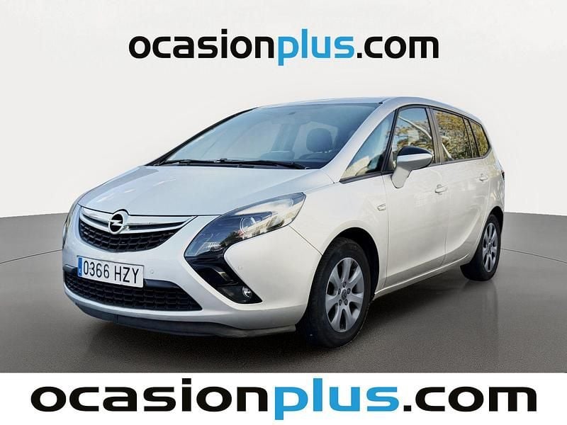Gris / plata Usado 2014 Opel Zafira Tourer Expression Monovolumen | 10.190 € (Precio justo) - Imagen 1/4
