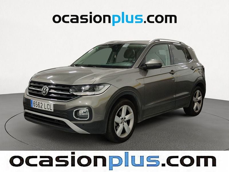 Gris Usado 2019 VW T-Cross Sportline SUV | 14.537 € (Precio justo) - Imagen 1/4