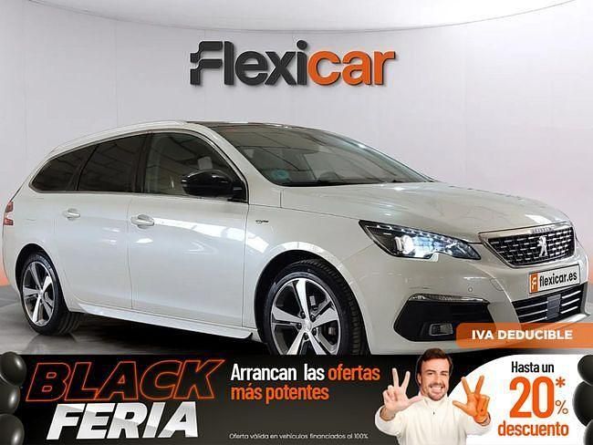 Blanco Usado 2021 Peugeot 308 SW GT Familiar | 12.390 € (Super precio) - Imagen 1/4