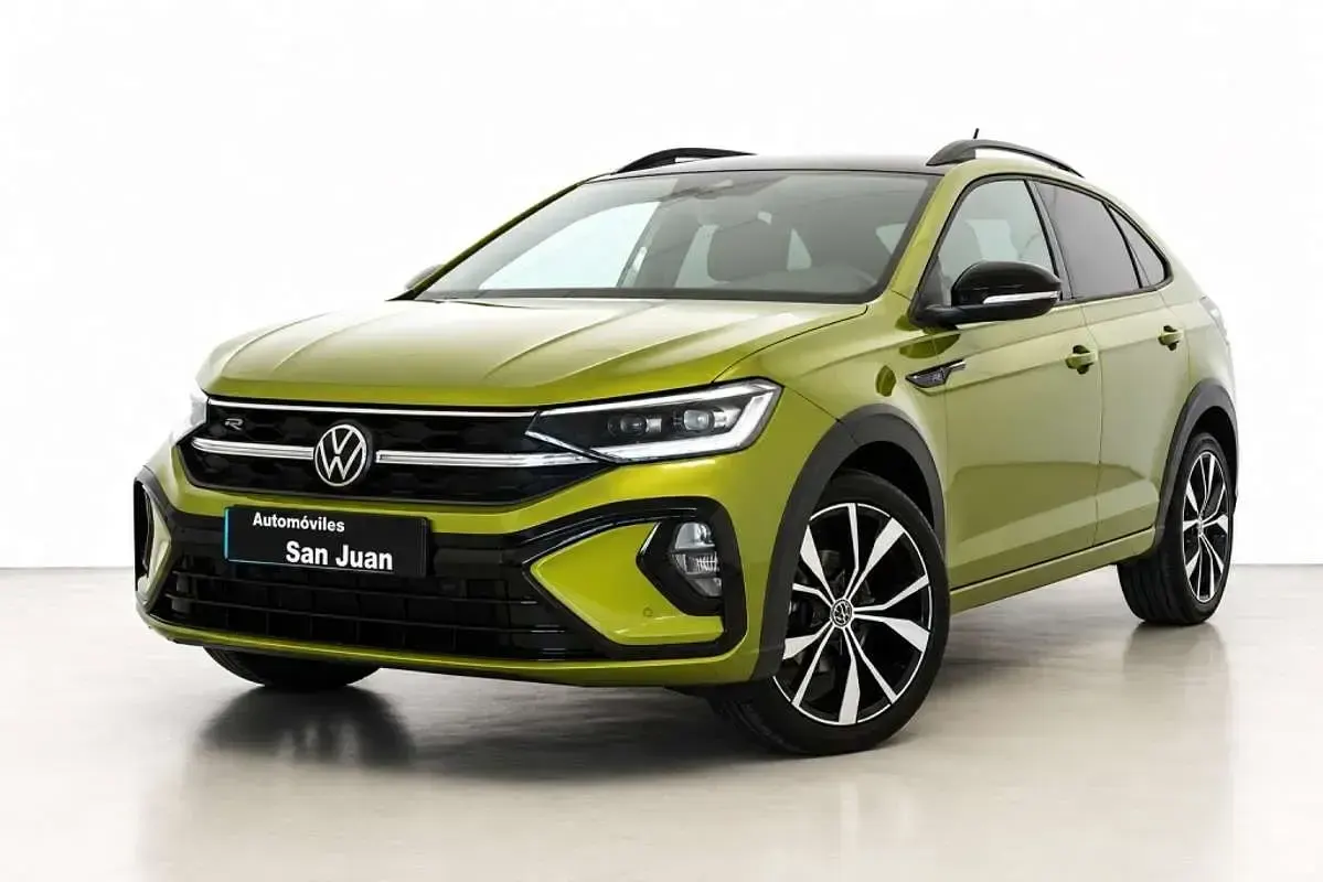 Usado VW Taigo R-line 150 CV (110 kW) 2022 Verde SUV