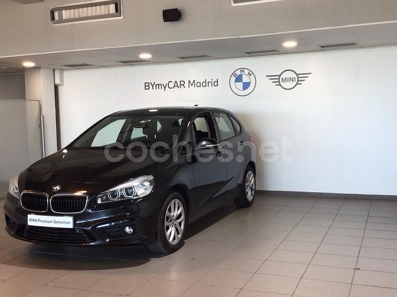Negro Usado 2016 BMW 218 Advantage Familiar | 15.901 € (Precio justo) - Imagen 1/4