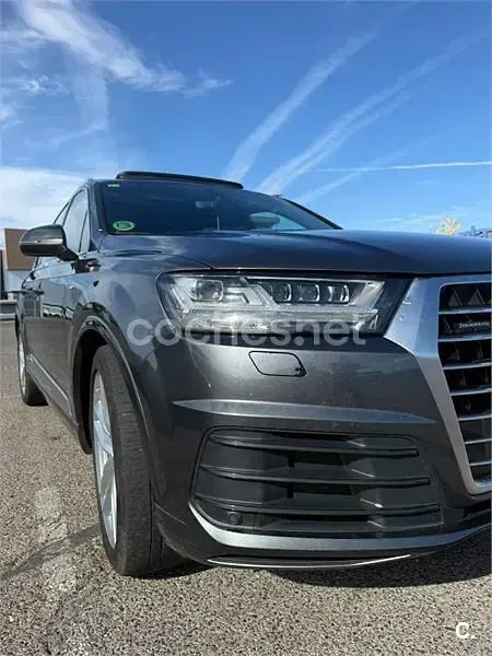 Usado Audi Q7 Sport 272 CV (200 kW) 2015 Gris / plata SUV