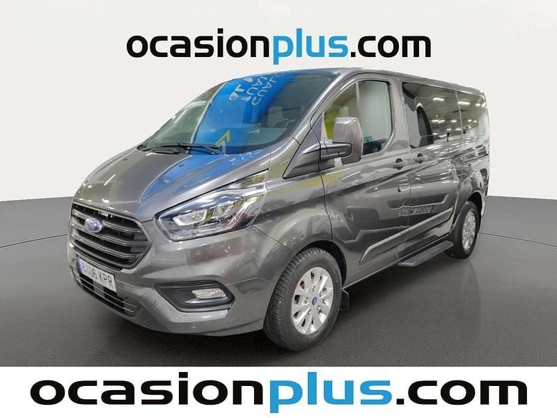 Gris Usado 2018 Ford Transit Custom Trend Familiar | 25.364 € (Precio justo) - Imagen 1/4