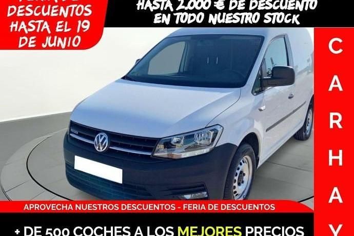 Usado VW Caddy 110 CV (80 kW) 2019 Blanco Monovolumen