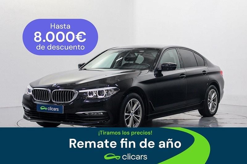 Negro Usado 2018 BMW 520 Berlina | 25.490 € (Buen precio) - Imagen 1/4