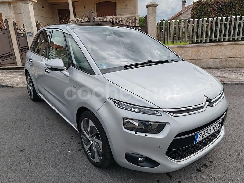 Gris / plata Usado 2014 Citroën C4 Picasso Exclusive Monovolumen | 8999 € (Precio justo) - Imagen 1/4