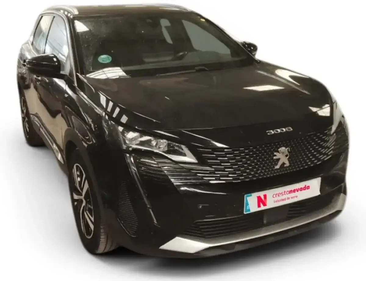 Usado Peugeot 3008 GT 130 CV (95 kW) 2023 Negro SUV