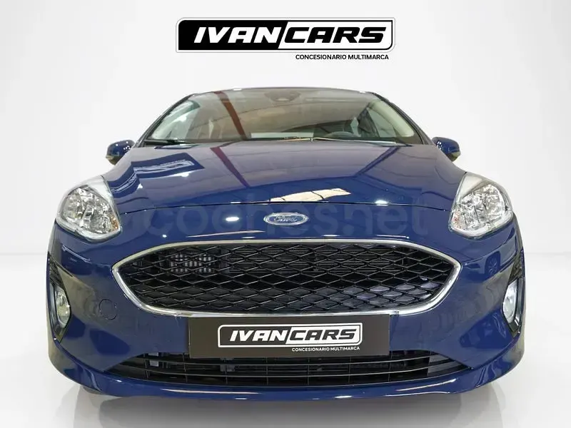 Usado Ford Fiesta Trend 95 CV (69 kW) 2020 Azul Utilitario