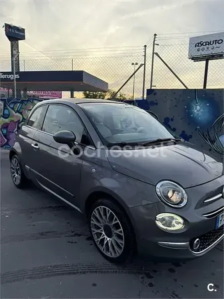 Usado Fiat 500 69 CV (50 kW) 2017 Gris / plata Berlina