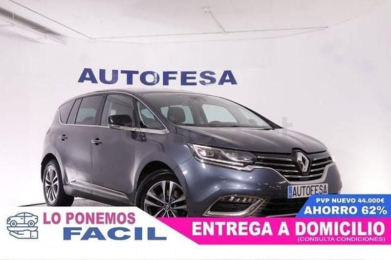 Usado Renault Espace Zen 160 CV (117 kW) 2018 Gris / plata Monovolumen