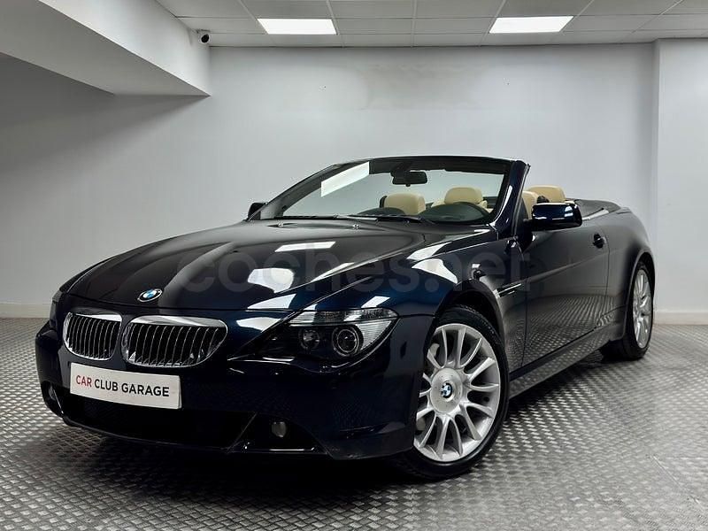 Usado BMW 645 Cabriolet 333 CV (244 kW) 2005 Azul Descapotable