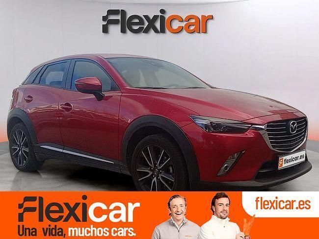 Rojo Usado 2017 Mazda CX-3 Luxury SUV | 13.990 € (Precio justo) - Imagen 1/4