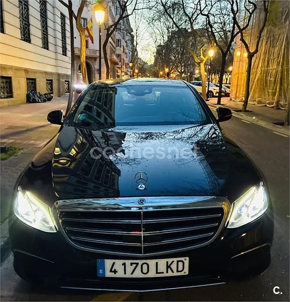 Usado Mercedes E350 299 CV (219 kW) 2017 Negro Berlina