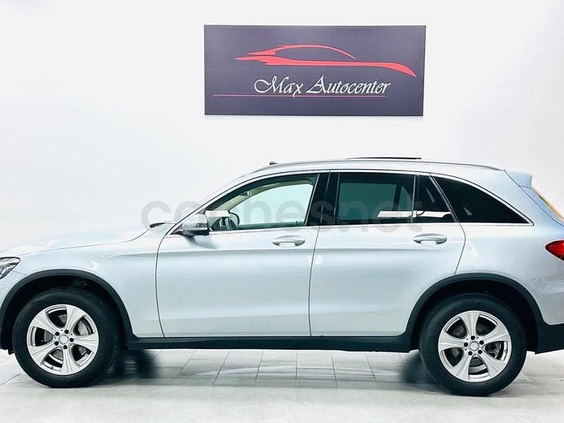 Usado Mercedes GLC250 Exclusive 204 CV (150 kW) 2016 Gris / plata SUV