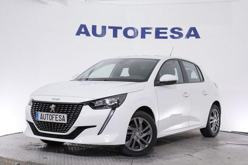 Blanco Usado 2021 Peugeot 208 Active Utilitario | 10.450 € (Buen precio) - Imagen 1/4
