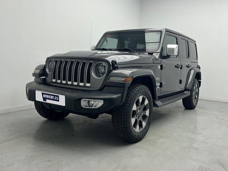Gris granito Usado 2018 Jeep Wrangler Sahara SUV | 42.490 € (Caro) - Imagen 1/4