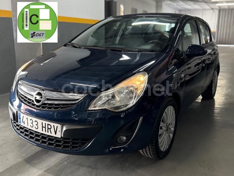 Azul Usado 2013 Opel Corsa Selective Berlina | 6490 € (Precio justo) - Imagen 1/4