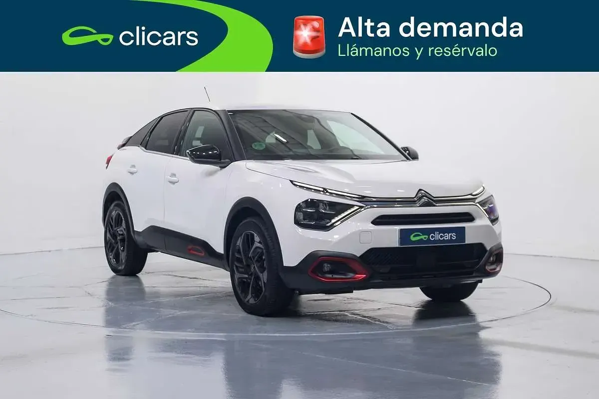 Usado Citroën C4 Feel 131 CV (96 kW) 2021 Blanco Utilitario