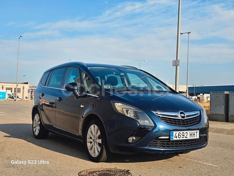 Usado Opel Zafira Tourer Excellence 165 CV (121 kW) 2011 Azul Monovolumen