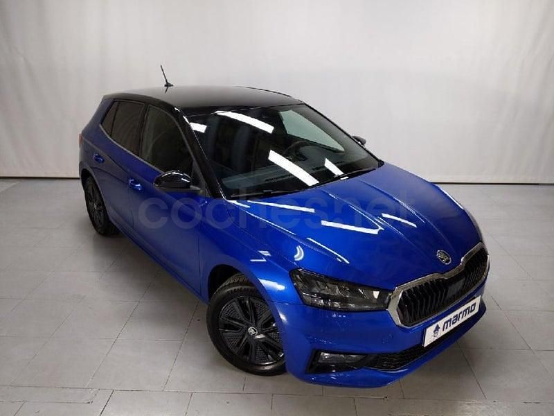 Usado Skoda Fabia 115 CV (84 kW) 2024 Azul Utilitario