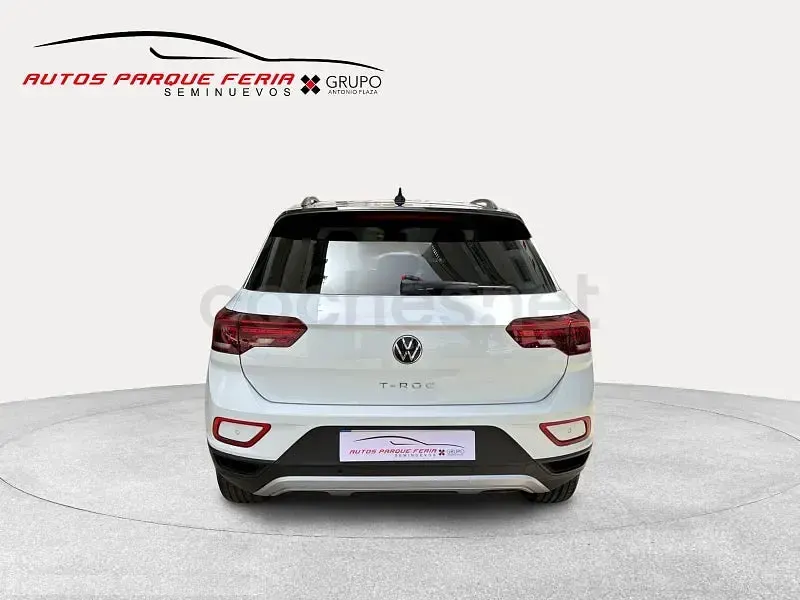 Usado VW T-Roc 110 CV (80 kW) 2023 Blanco SUV