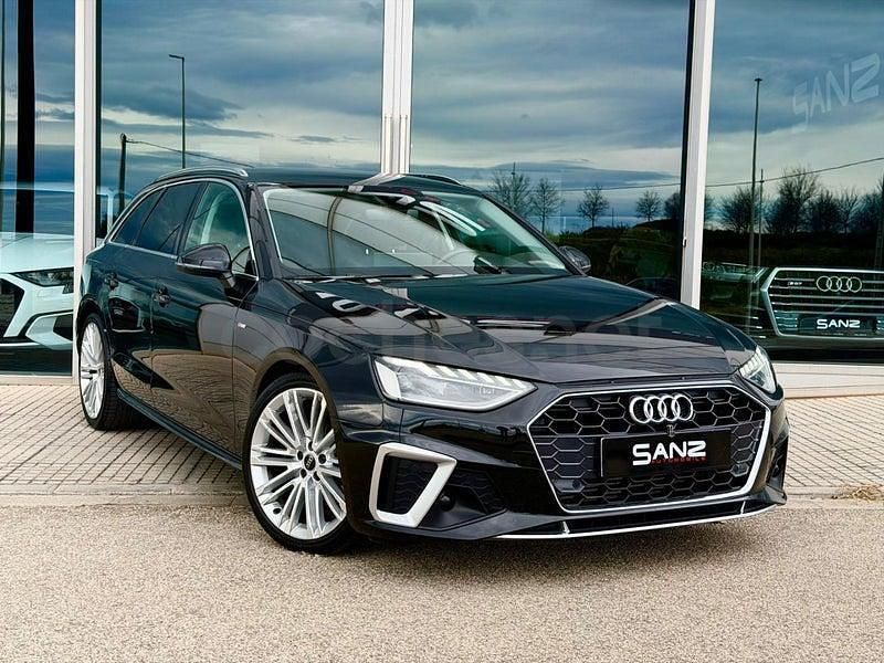 Usado Audi A4 S-Line 204 CV (150 kW) 2021 Negro Familiar