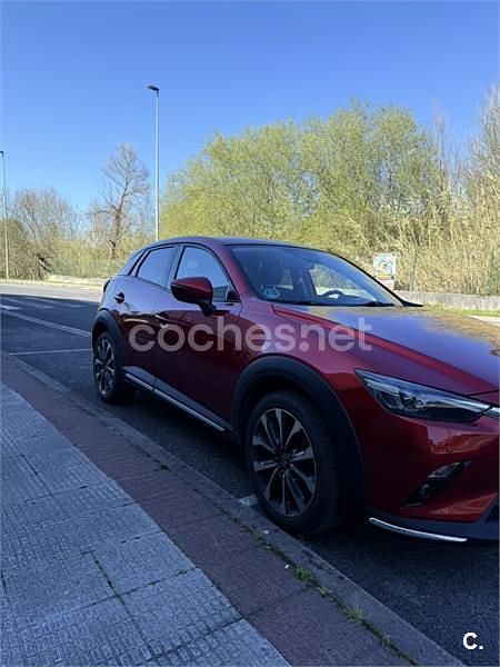Usado Mazda CX-3 121 CV (88 kW) 2019 Granate SUV