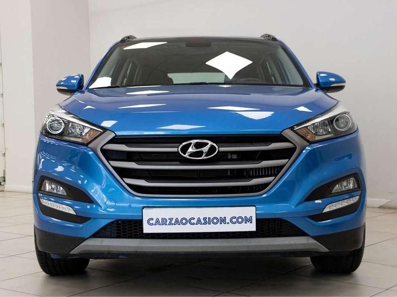 Usado Hyundai Tucson 131 CV (96 kW) 2018 Azul SUV