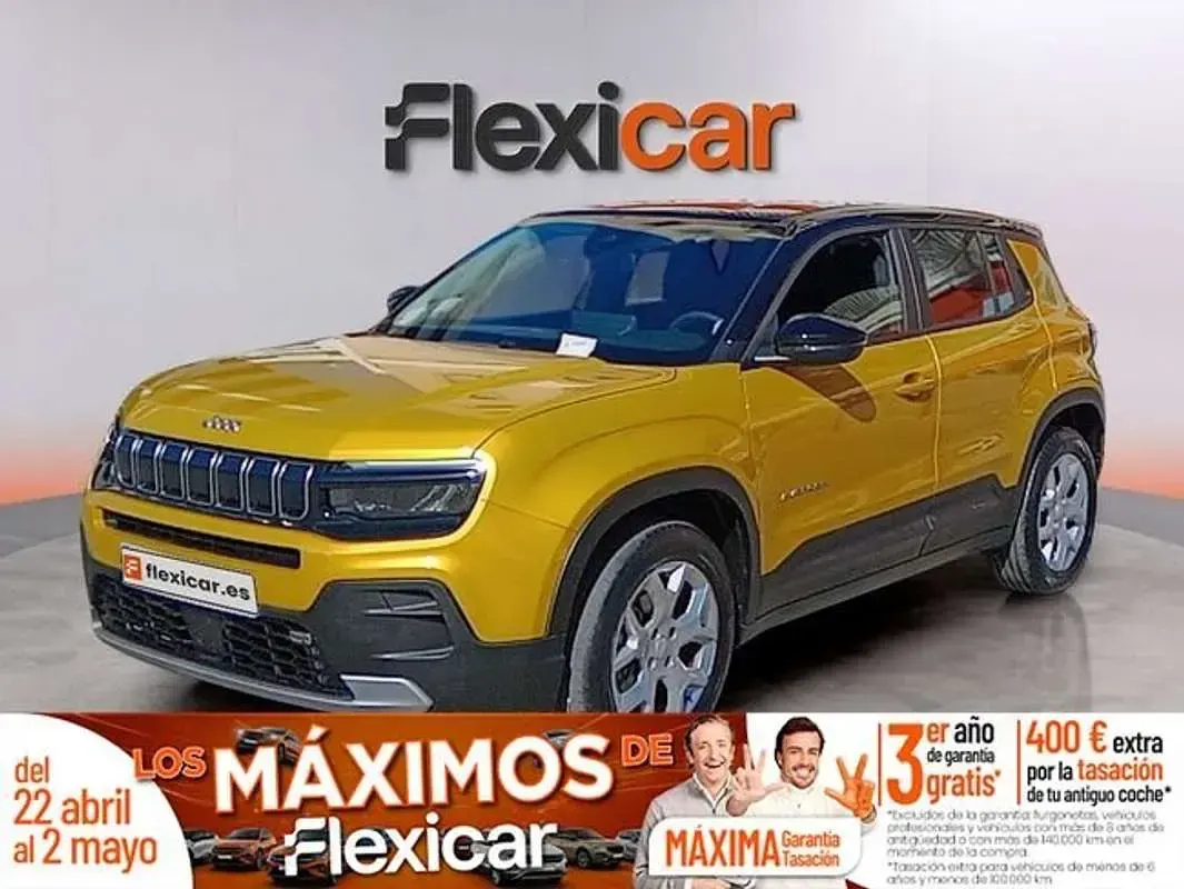Usado Jeep Avenger 101 HP (74 kW) 2023 Amarelo SUV