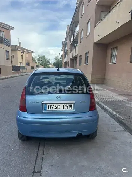 Brugt Citroën C3 Exclusive 75 HK (55 kW) 2005 Blå Sedan