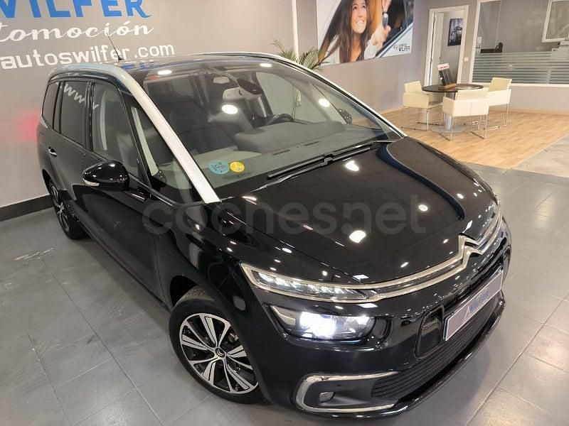 Usado Citroën Grand C4 Picasso Shine 120 CV (88 kW) 2017 Negro Monovolumen