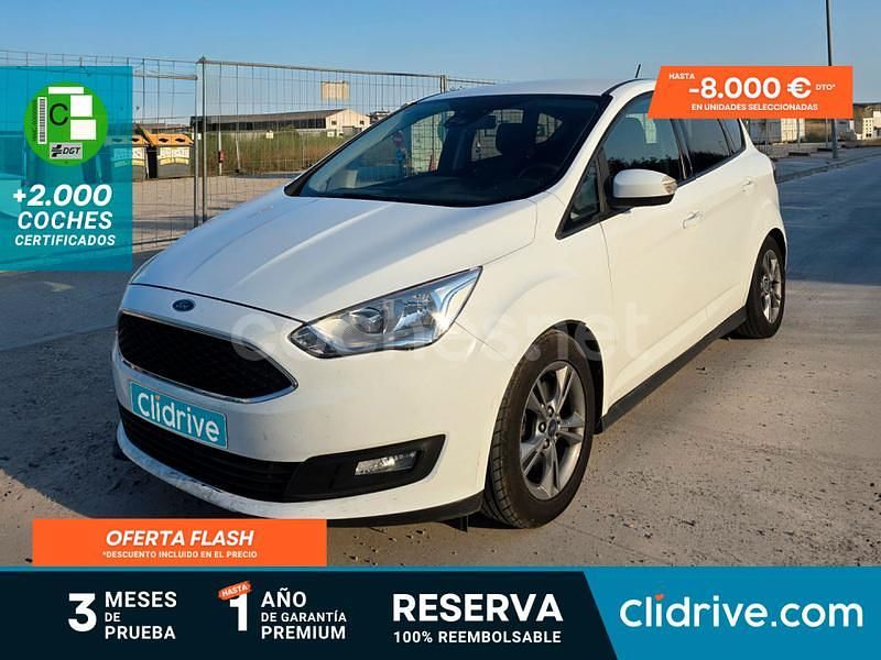Blanco Usado 2019 Ford C-MAX Titanium Monovolumen | 11.390 € (Super precio) - Imagen 1/3