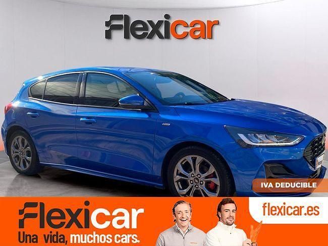 Azul Usado 2023 Ford Focus ST-Line X Berlina | 18.490 € (Precio justo) - Imagen 1/4