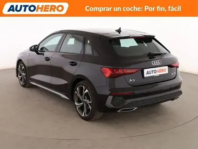 Usado Audi A3 S-Line 150 CV (110 kW) 2022 Negro Berlina