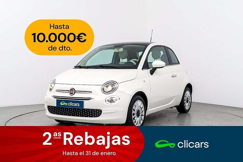Blanco Usado 2020 Fiat 500 Lounge Utilitario | 8590 € (Precio justo) - Imagen 1/4