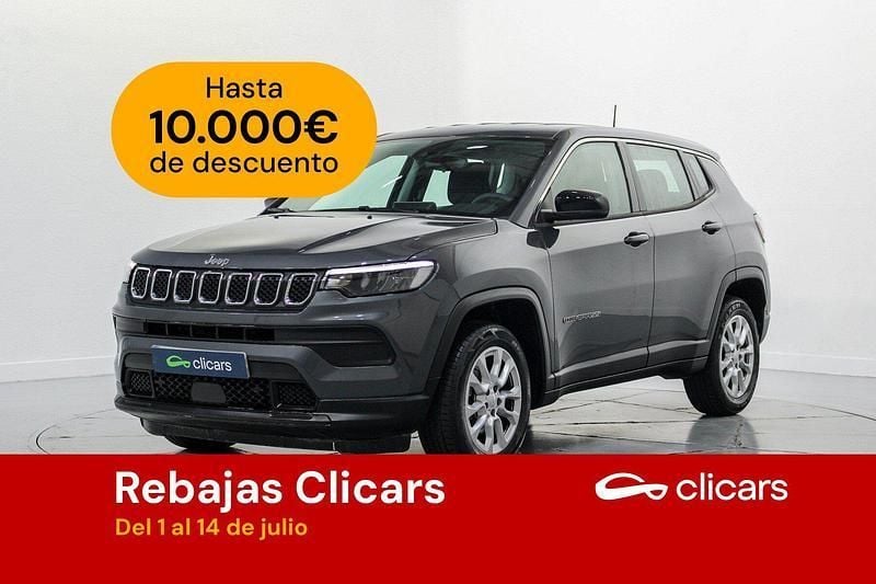 Gris / plata Usado 2024 Jeep Compass Longitude SUV | 30.990 € (Precio justo) - Imagen 1/4