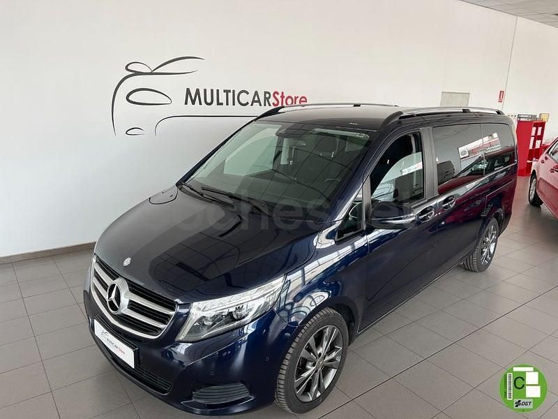 Usado Mercedes V220 Exclusive 163 CV (119 kW) 2017 Azul Monovolumen