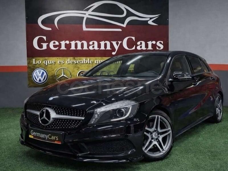 Negro Usado 2015 Mercedes A200 AMG line Berlina | 15.499 € (Precio justo) - Imagen 1/4
